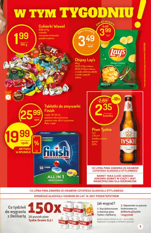 Mila-Delikatesy Centrum - gazetka promocyjna Gazetka od czwartku 01.10 do środy 07.10 - strona 3