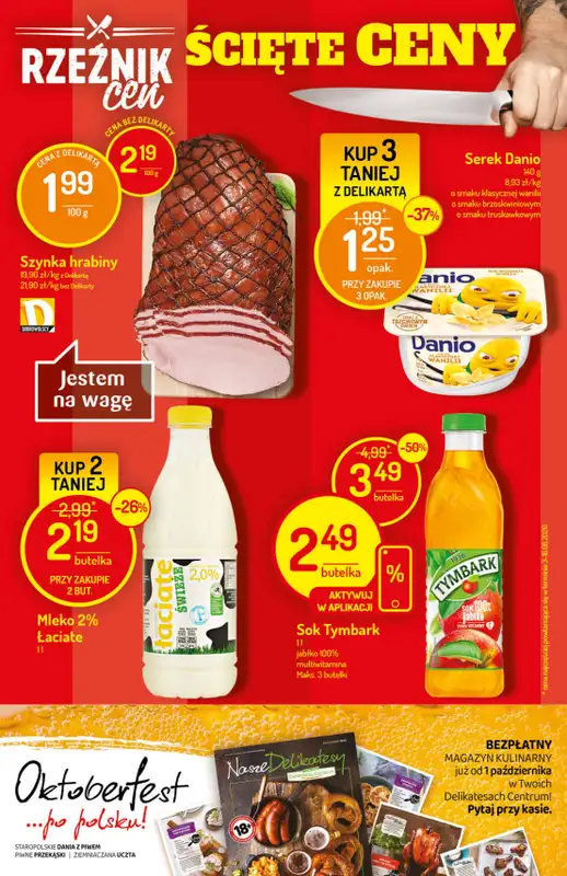 Mila-Delikatesy Centrum - gazetka promocyjna Gazetka od czwartku 01.10 do środy 07.10 - strona 2