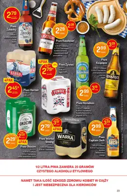 Mila-Delikatesy Centrum - gazetka promocyjna Gazetka od czwartku 01.10 do środy 07.10 - strona 23