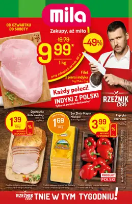 Mila-Delikatesy Centrum - gazetka promocyjna Gazetka od czwartku 01.10 do środy 07.10