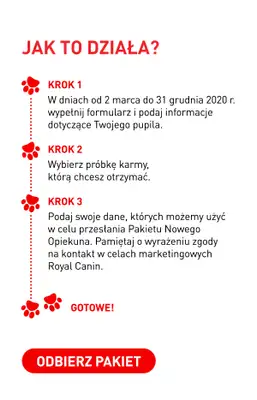 Royal Canin - gazetka promocyjna Odbierz darmowy pakiet Royal Canin od piątku 02.10 do środy 07.10 - strona 3