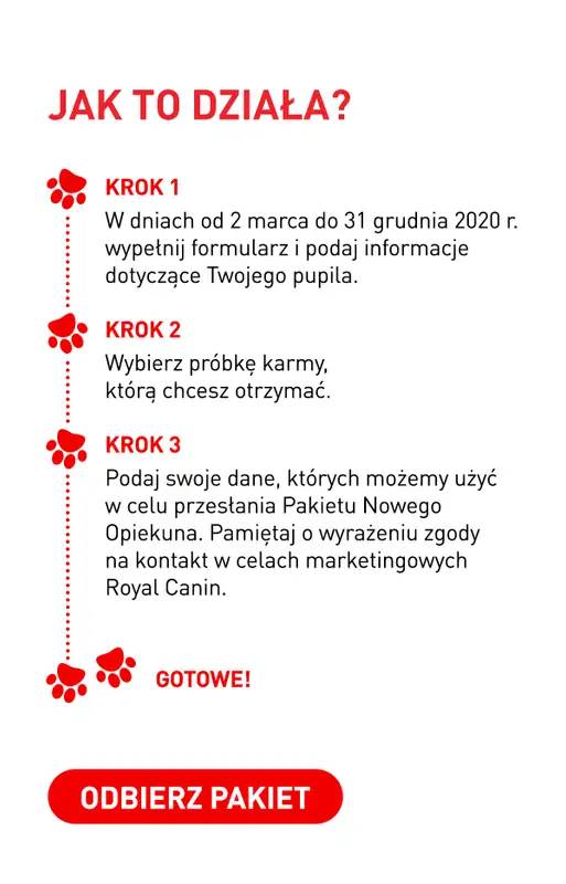 Royal Canin - gazetka promocyjna Odbierz darmowy pakiet Royal Canin od piątku 02.10 do środy 07.10 - strona 3