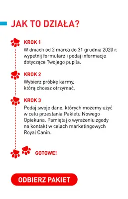 Royal Canin - gazetka promocyjna Odbierz darmowy pakiet Royal Canin dla szczeniaka od czwartku 08.10 do czwartku 15.10 - strona 3