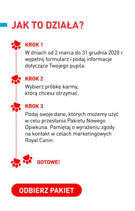 Royal Canin - gazetka promocyjna Odbierz darmowy pakiet Royal Canin dla szczeniaka od czwartku 08.10 do czwartku 15.10 - strona 3