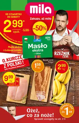 Mila-Delikatesy Centrum - gazetka promocyjna Gazetka od czwartku 15.10 do środy 21.10