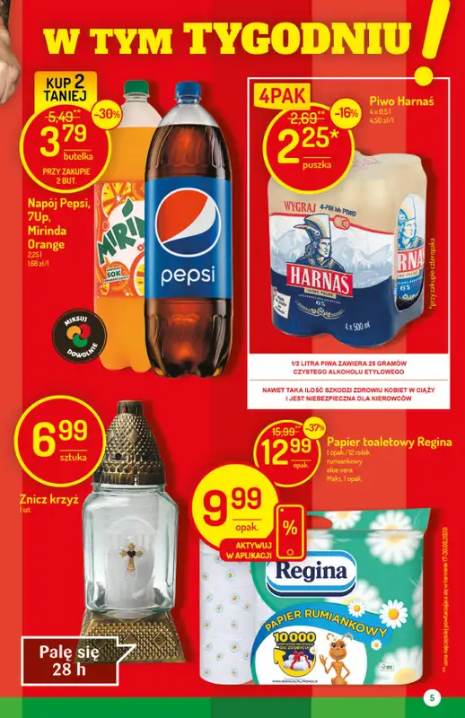 Mila-Delikatesy Centrum - gazetka promocyjna Gazetka od czwartku 15.10 do środy 21.10 - strona 5