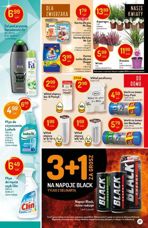 Mila-Delikatesy Centrum - gazetka promocyjna Gazetka od czwartku 15.10 do środy 21.10 - strona 27