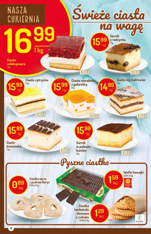 Mila-Delikatesy Centrum - gazetka promocyjna Gazetka od czwartku 22.10 do środy 28.10 - strona 12