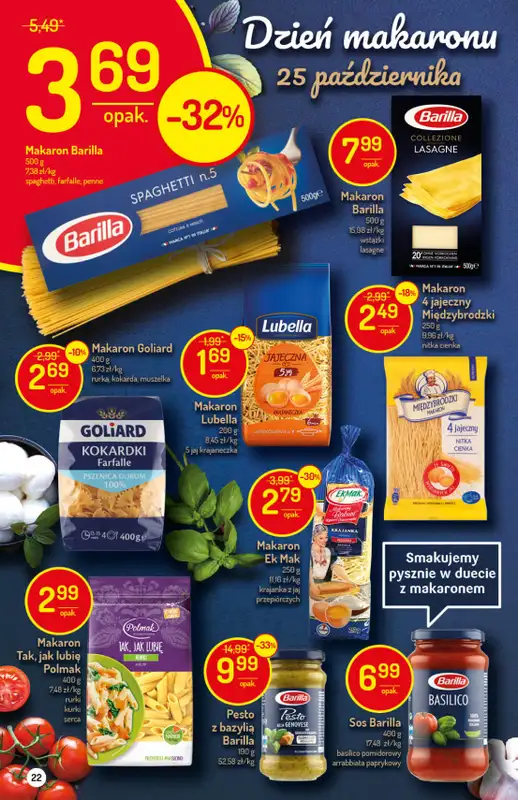 Mila-Delikatesy Centrum - gazetka promocyjna Gazetka od czwartku 22.10 do środy 28.10 - strona 22