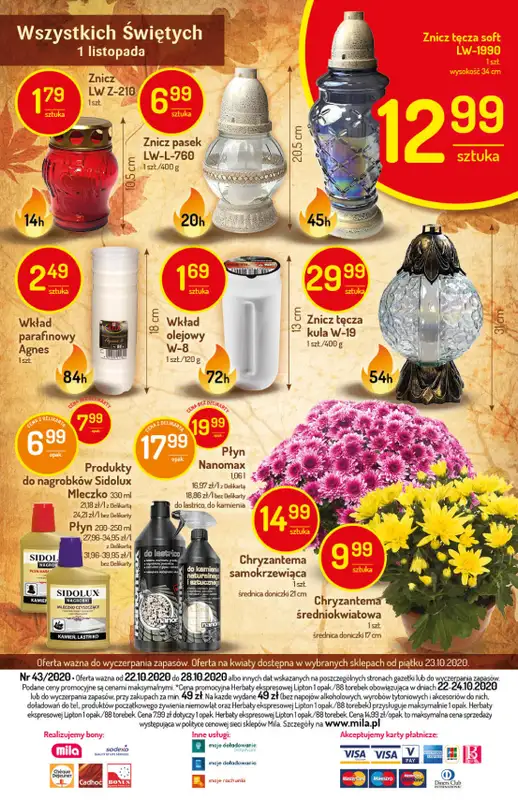 Mila-Delikatesy Centrum - gazetka promocyjna Gazetka od czwartku 22.10 do środy 28.10 - strona 28