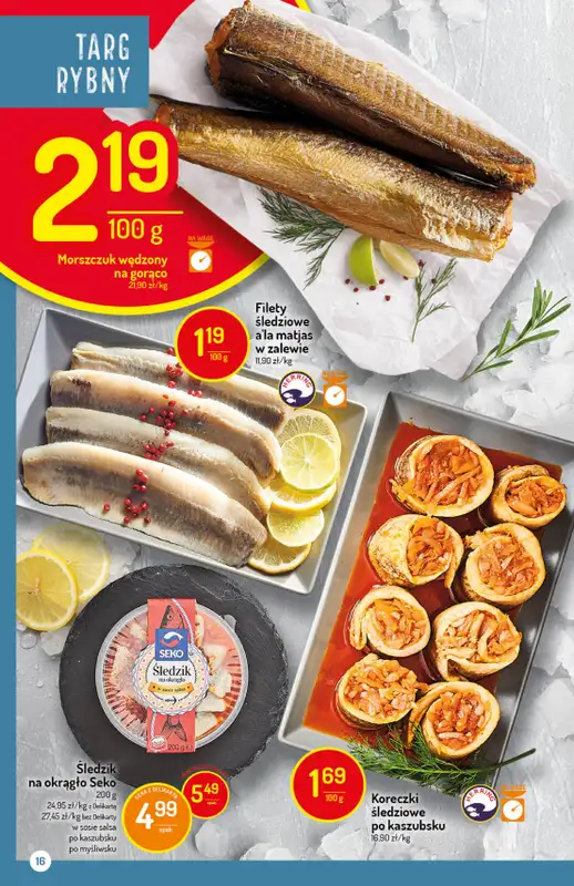 Mila-Delikatesy Centrum - gazetka promocyjna Gazetka od czwartku 22.10 do środy 28.10 - strona 16