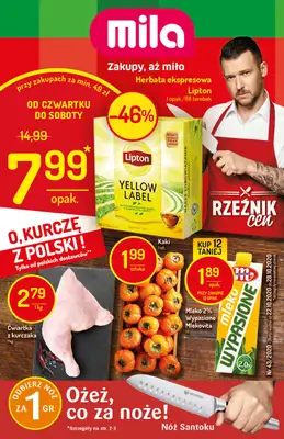 Mila-Delikatesy Centrum - gazetka promocyjna Gazetka od czwartku 22.10 do środy 28.10