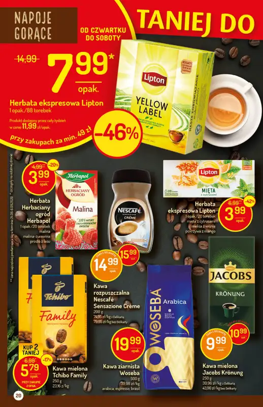 Mila-Delikatesy Centrum - gazetka promocyjna Gazetka od czwartku 22.10 do środy 28.10 - strona 20