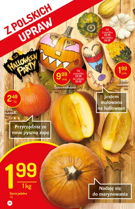 Mila-Delikatesy Centrum - gazetka promocyjna Gazetka od czwartku 22.10 do środy 28.10 - strona 10