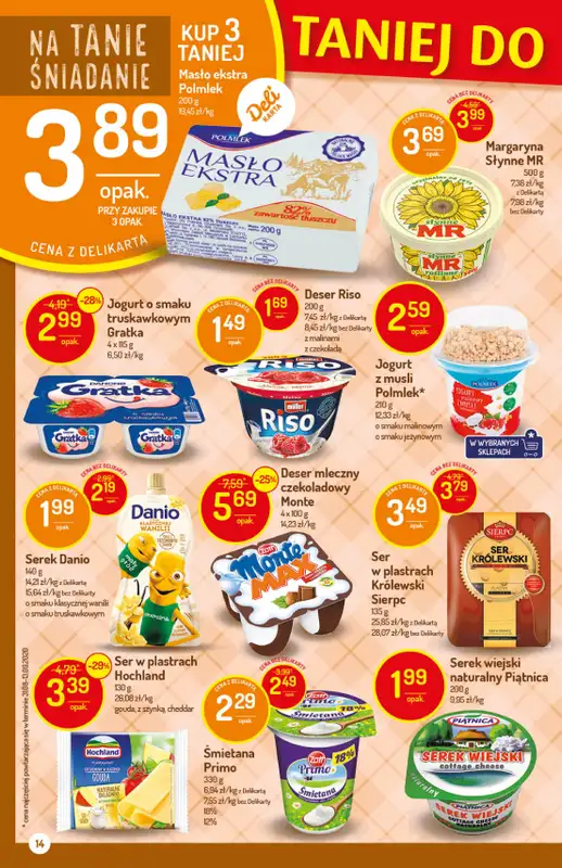 Mila-Delikatesy Centrum - gazetka promocyjna Gazetka od czwartku 29.10 do środy 04.11 - strona 14