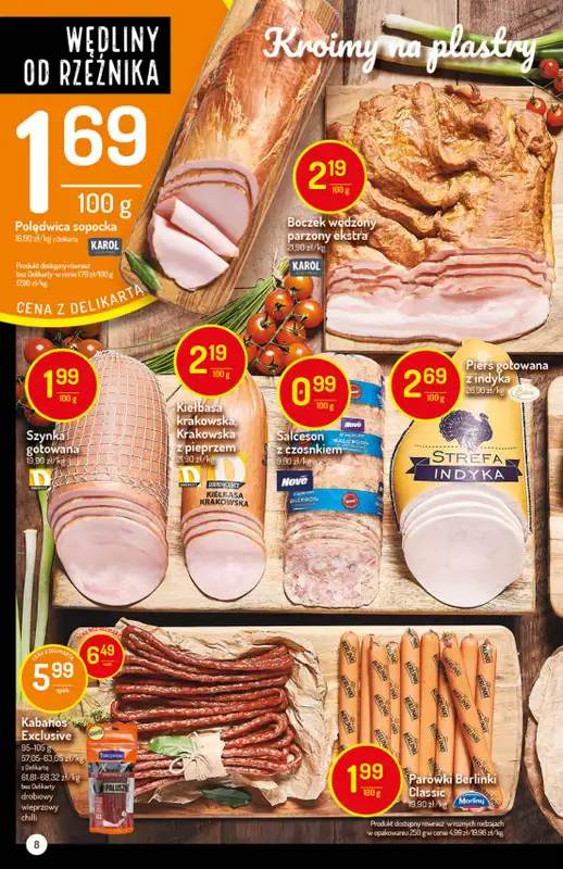Mila-Delikatesy Centrum - gazetka promocyjna Gazetka od czwartku 29.10 do środy 04.11 - strona 8