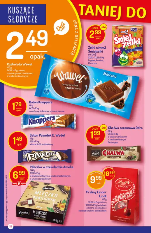 Mila-Delikatesy Centrum - gazetka promocyjna Gazetka od czwartku 29.10 do środy 04.11 - strona 18