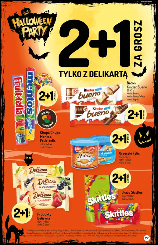 Mila-Delikatesy Centrum - gazetka promocyjna Gazetka od czwartku 29.10 do środy 04.11 - strona 27