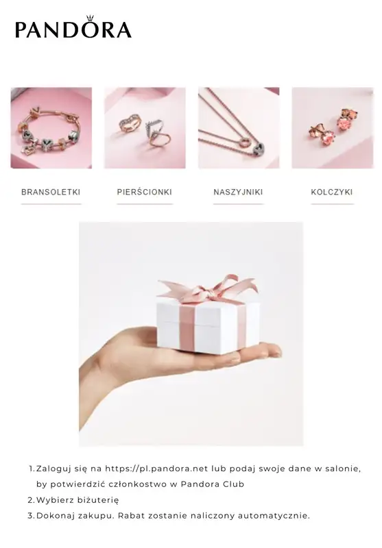 Pandora - gazetka promocyjna -50% na drugi produkt od środy 04.11 do piątku 06.11 - strona 4