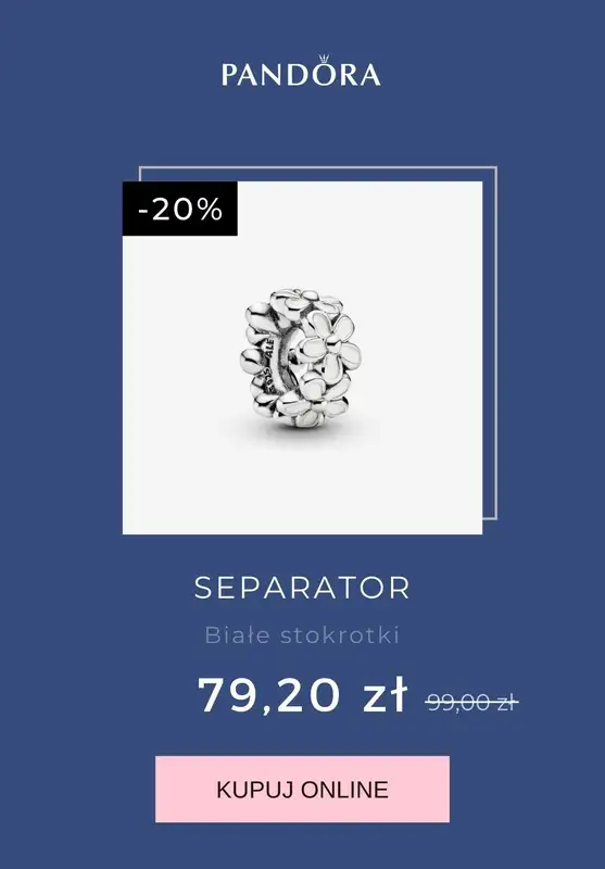 Pandora - gazetka promocyjna Prezenty do 100 zł od poniedziałku 16.11 do poniedziałku 30.11 - strona 10