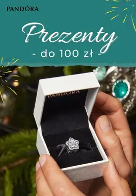 Pandora - gazetka promocyjna Prezenty do 100 zł od poniedziałku 16.11 do poniedziałku 30.11 Pandora - gazetka promocyjna Prezenty do 100 zł od poniedziałku 16.11 do poniedziałku 30.11
