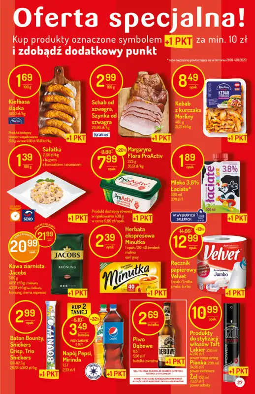 Mila-Delikatesy Centrum - gazetka promocyjna Gazetka od czwartku 19.11 do środy 25.11 - strona 27