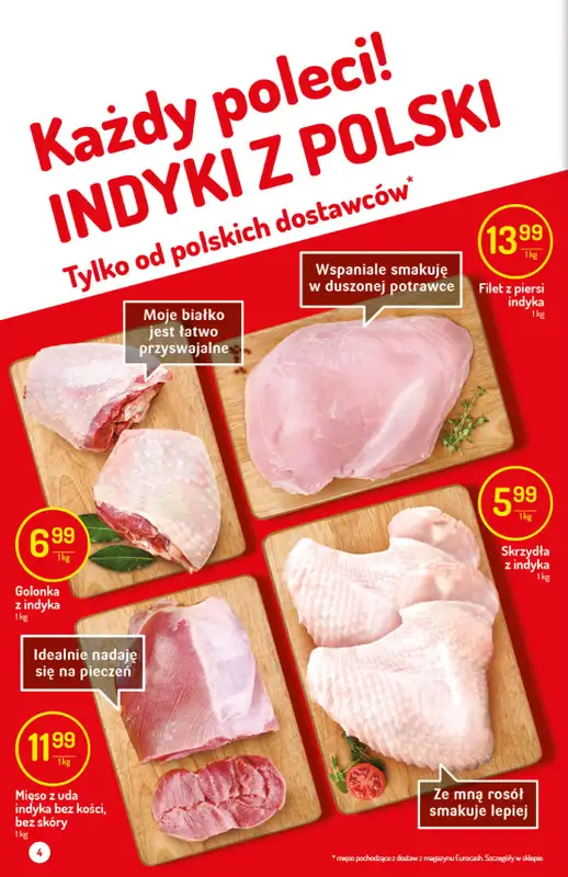 Mila-Delikatesy Centrum - gazetka promocyjna Gazetka od czwartku 19.11 do środy 25.11 - strona 4