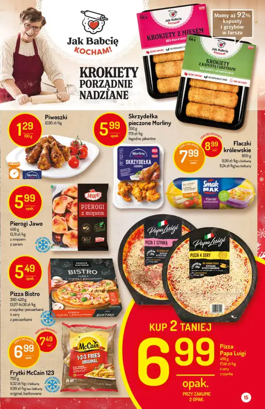 Mila-Delikatesy Centrum - gazetka promocyjna Gazetka od czwartku 19.11 do środy 25.11 - strona 15