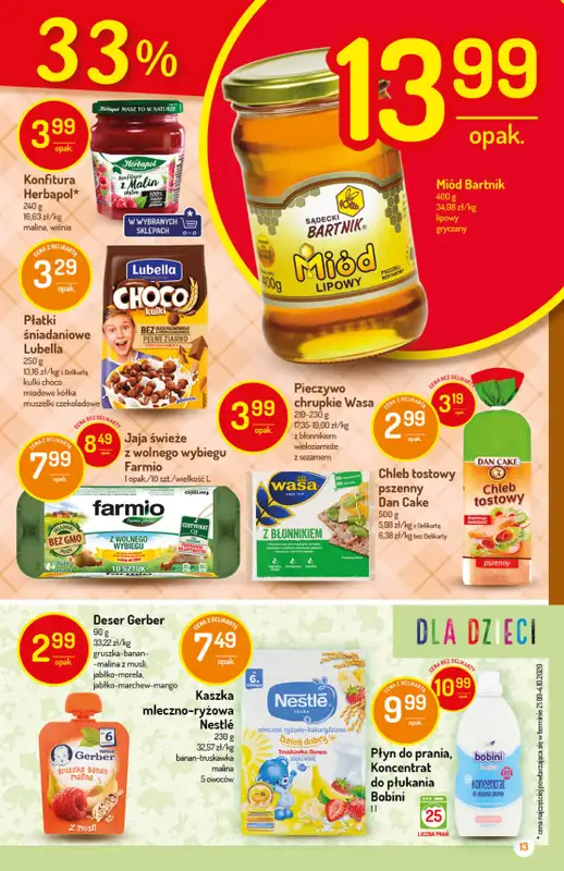 Mila-Delikatesy Centrum - gazetka promocyjna Gazetka od czwartku 19.11 do środy 25.11 - strona 13