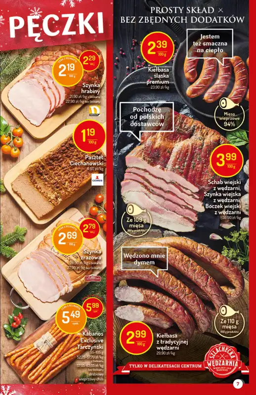 Mila-Delikatesy Centrum - gazetka promocyjna Gazetka od czwartku 19.11 do środy 25.11 - strona 7