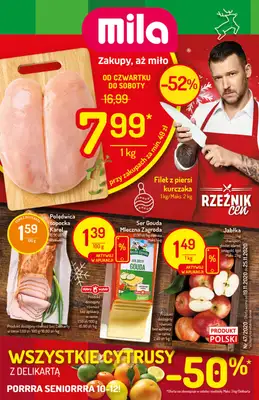 Mila-Delikatesy Centrum - gazetka promocyjna Gazetka od czwartku 19.11 do środy 25.11