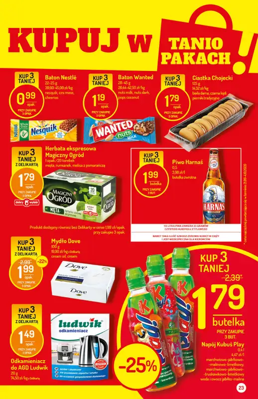 Mila-Delikatesy Centrum - gazetka promocyjna Gazetka od czwartku 19.11 do środy 25.11 - strona 23