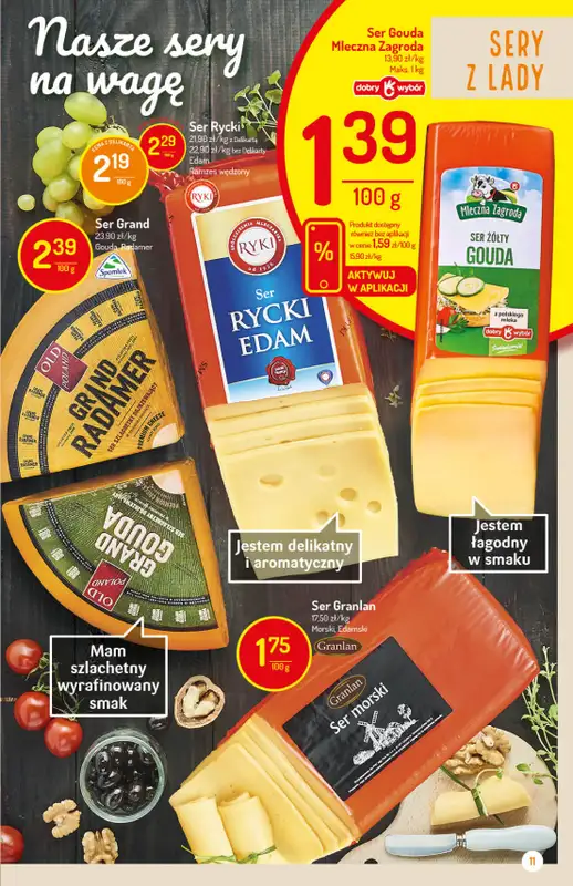 Mila-Delikatesy Centrum - gazetka promocyjna Gazetka od czwartku 19.11 do środy 25.11 - strona 11