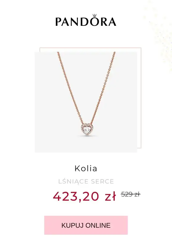 Pandora - gazetka promocyjna -20% z okazji Black Friday od środy 18.11 do poniedziałku 30.11 - strona 10