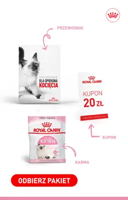 Royal Canin - gazetka promocyjna Odbierz darmową próbkę i 20 PLN zniżki na karmę dla kociaka od wtorku 24.11 do wtorku 01.12 - strona 4