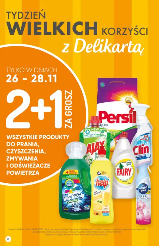 Mila-Delikatesy Centrum - gazetka promocyjna Gazetka od czwartku 26.11 do środy 02.12 - strona 8