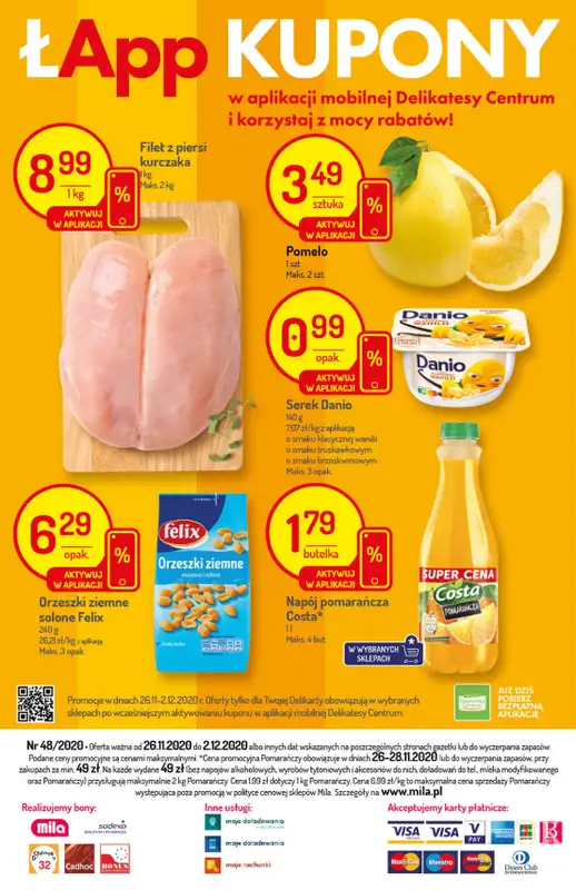 Mila-Delikatesy Centrum - gazetka promocyjna Gazetka od czwartku 26.11 do środy 02.12 - strona 32