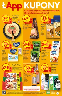Mila-Delikatesy Centrum - gazetka promocyjna Gazetka od czwartku 26.11 do środy 02.12 - strona 5