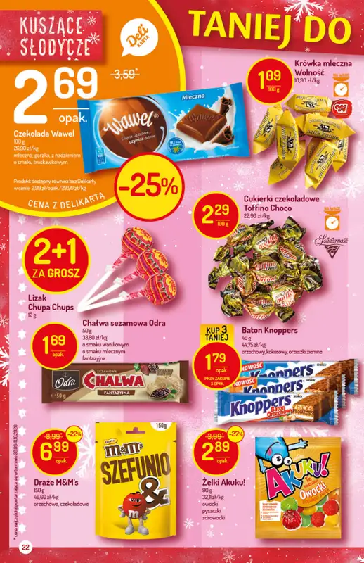 Mila-Delikatesy Centrum - gazetka promocyjna Gazetka od czwartku 26.11 do środy 02.12 - strona 22
