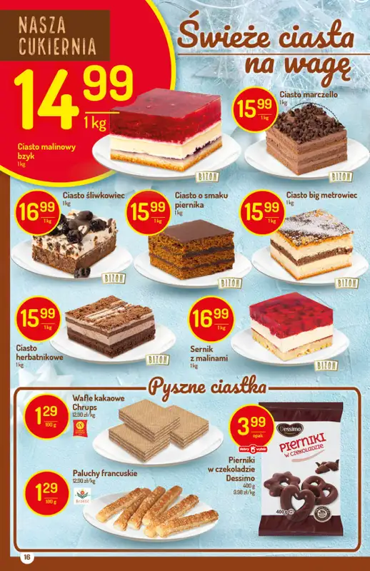 Mila-Delikatesy Centrum - gazetka promocyjna Gazetka od czwartku 26.11 do środy 02.12 - strona 16