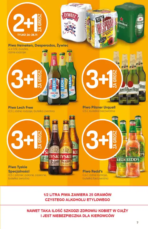 Mila-Delikatesy Centrum - gazetka promocyjna Gazetka od czwartku 26.11 do środy 02.12 - strona 7