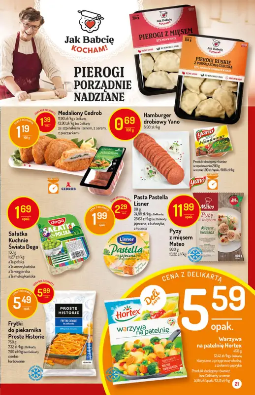 Mila-Delikatesy Centrum - gazetka promocyjna Gazetka od czwartku 26.11 do środy 02.12 - strona 21