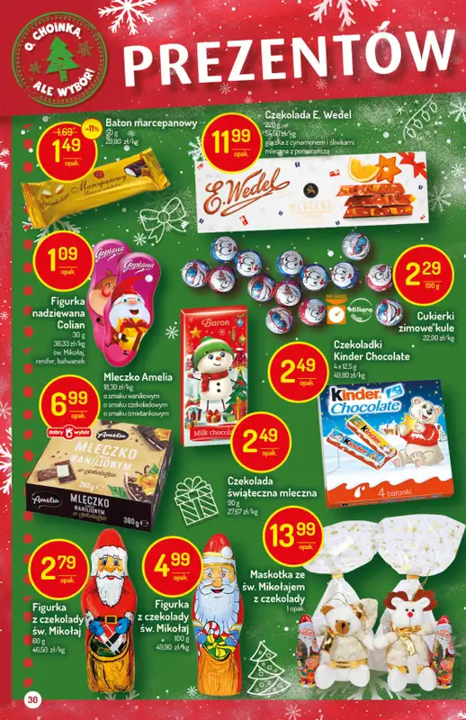 Mila-Delikatesy Centrum - gazetka promocyjna Gazetka od czwartku 26.11 do środy 02.12 - strona 30