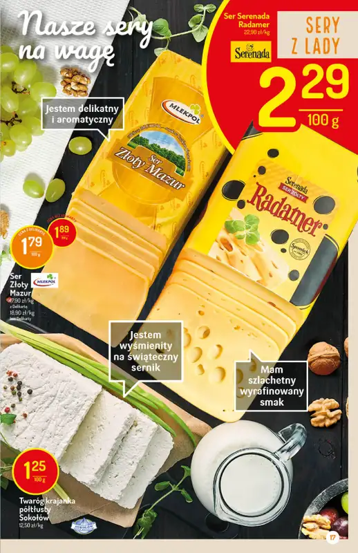 Mila-Delikatesy Centrum - gazetka promocyjna Gazetka od czwartku 26.11 do środy 02.12 - strona 17