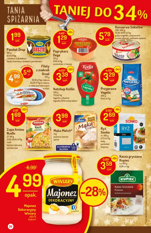 Mila-Delikatesy Centrum - gazetka promocyjna Gazetka od czwartku 26.11 do środy 02.12 - strona 26