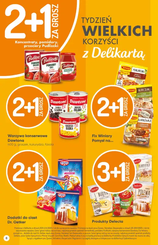 Mila-Delikatesy Centrum - gazetka promocyjna Gazetka od czwartku 26.11 do środy 02.12 - strona 6