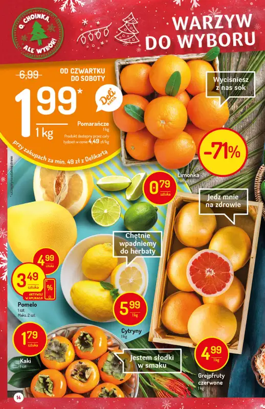 Mila-Delikatesy Centrum - gazetka promocyjna Gazetka od czwartku 26.11 do środy 02.12 - strona 14