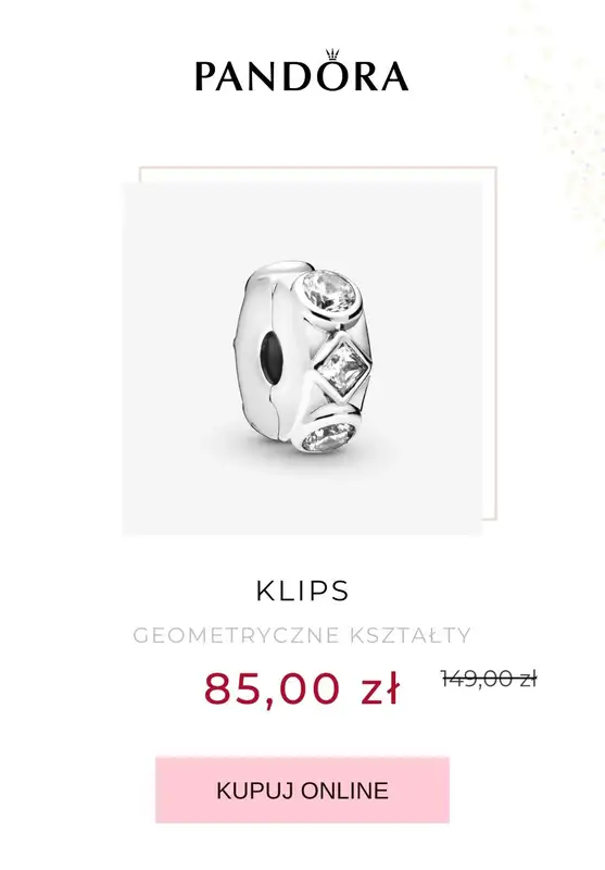 Pandora - gazetka promocyjna Do -50% SALE od wtorku 29.12 do środy 06.01 - strona 13