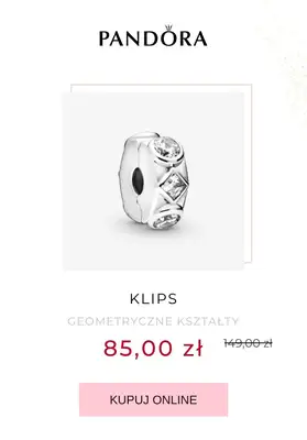 Pandora - gazetka promocyjna Do -50% SALE od wtorku 29.12 do środy 06.01 - strona 13 Pandora - gazetka promocyjna Do -50% SALE od wtorku 29.12 do środy 06.01 - strona 13