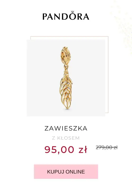 Pandora - gazetka promocyjna Do -50% SALE od wtorku 29.12 do środy 06.01 - strona 9